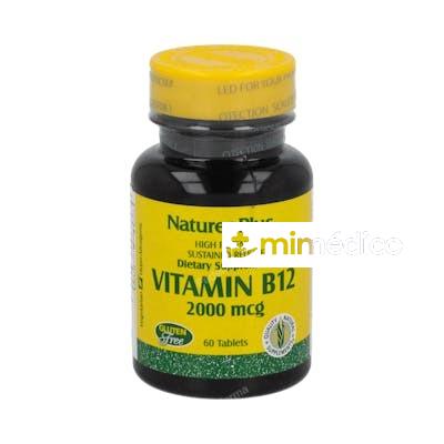 VITAMINA B12 2000MCG. 60COMP. NATURES PLUS