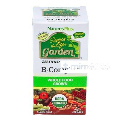 GARDEN SOURCE OF LIFE B COMPLEX 60CAP. NATURES PLUS