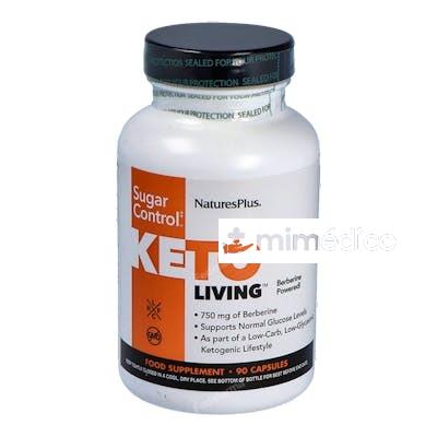 KETO LIVING SUGAR CONTROL 90CAP. NATURES PLUS