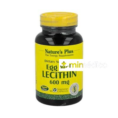 LECITINA DE HUEVO 600MG. 180CAP. NATURES PLUS