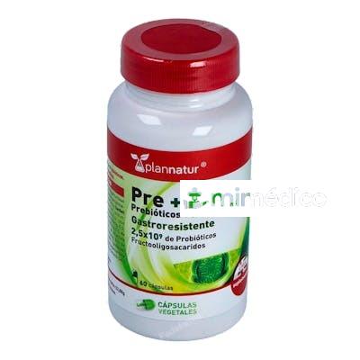 PREBIOTICOS + PROBIOTICOS 60CAP. PLANNATUR