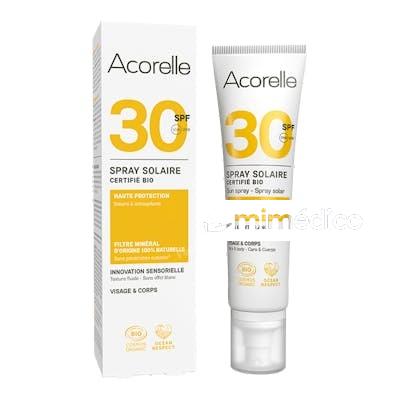 SPRAY SOLAR SPF30 100ML. BIO ACORELLE