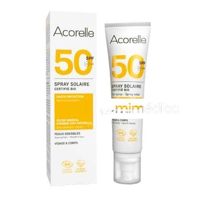 SPRAY SOLAR SPF50 100ML. BIO ACORELLE