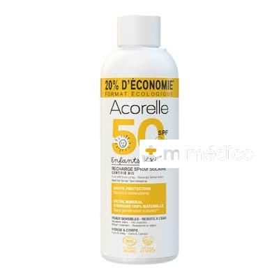 RECARGA SPRAY SOLAR NINOS SPF50 150ML. ACORELLE