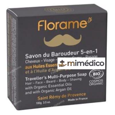 JABON VIAJERO 5 EN 1 HOMBRE 100GR. FLORAME
