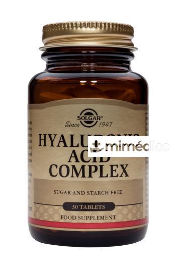 COLAGEN ACIDO HIALURONICO COMPLEX 120MG 30COMP SOLGAR SOLGAR