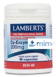 COENZIMA Q10 200MG 60 COMP    LAMBERTS