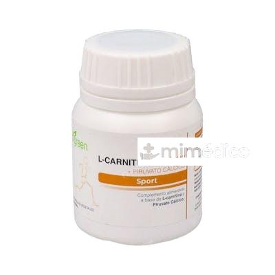 L-CARNITINA + PIRUVATO CALCICO 40CAP. B.GREEN (LAB. LEBUDIT)