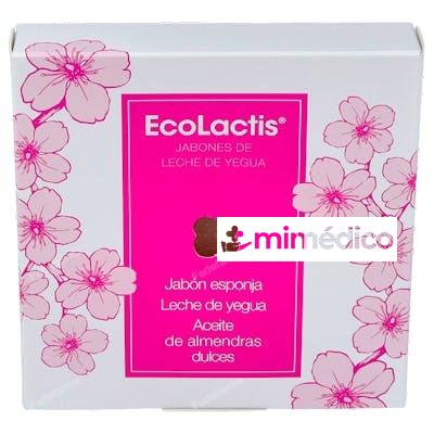 JABON ESPONJA 10% LECHE DE YEGUA Y ALMENDRA 100GR. ECOLACTIS