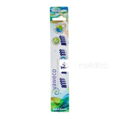 RECAMBIOS CEPILLO DENT. NYLON MEDIUM-HARD 4UD. YAWECO