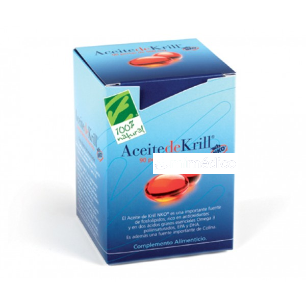 ACEITE KRILL 80PERLAS  100% NATURAL