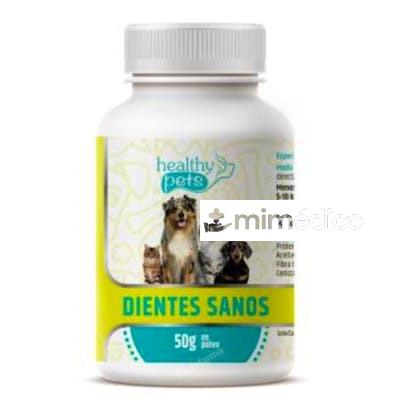 DIENTES SANOS PERROS Y GATOS 50GR. HEALTHY PETS VETERINARIA