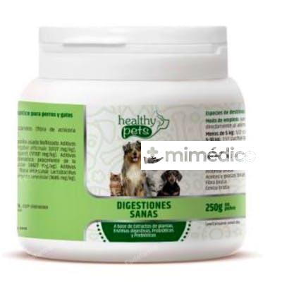 DIGESTIONES SANAS PERROS Y GATOS 250GR. HEALTHY PETS VETERINARIA