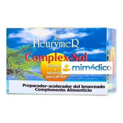 COMPLEX SOL VITAMINAS+MINERALES PARA EL SOL 60CAP. FLEURYMER