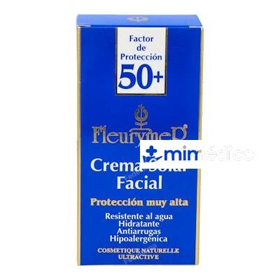 CREMA SOLAR FACIAL SPF-50+ TUBO 80ML. FLEURYMER