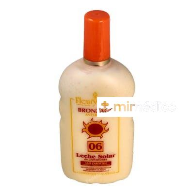 LECHE SOLAR ZANAHORIA SPF-6 250ML. FLEURYMER