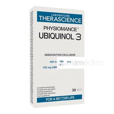 PHYSIOMANCE UBIQUINOL 3 30CAP. THERASCIENCE
