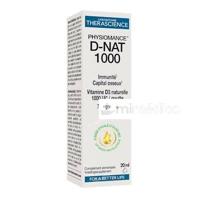 PHYSIOMANCE D-NAT 1000 GOTAS 20ML. THERASCIENCE
