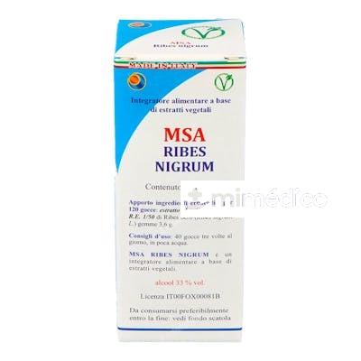 MSA RIBES NIGRUM YEMAS GROSELLERO NEGRO 50ML. HERBOPLANET