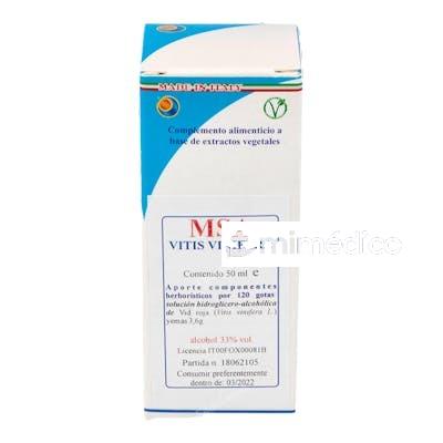 MSA VITIS VINIFERA BROTES JOVENES 50ML. HERBOPLANET