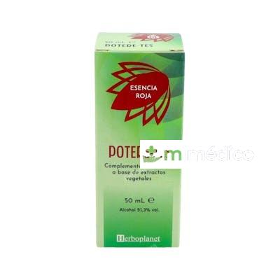 POTERE-TES ESENCIA ROJA 50ML. HERBOPLANET