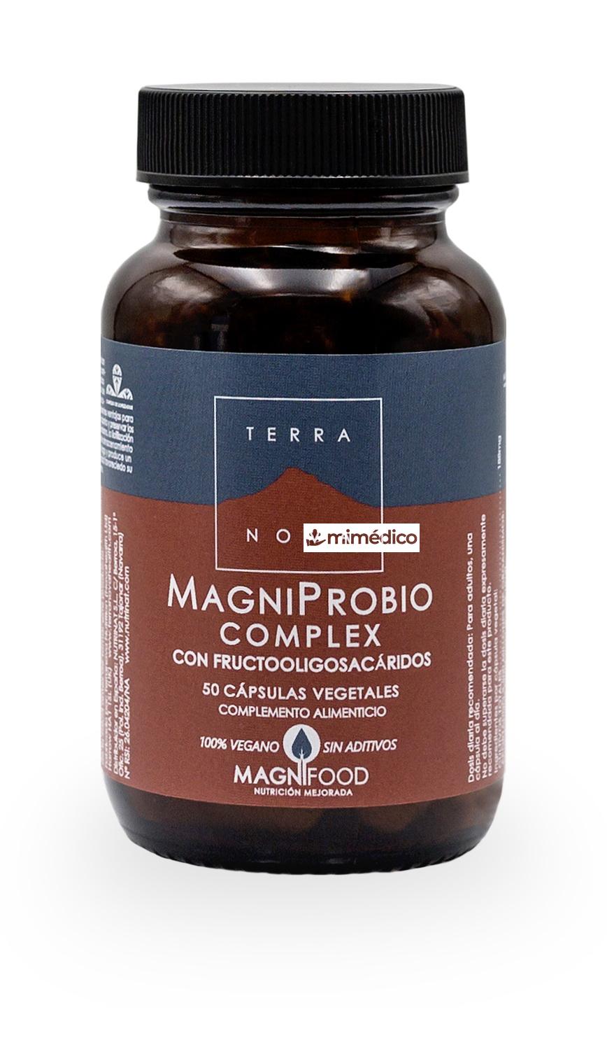 MAGNIPROBIO COMPLEX CON FRUCTO-OLIGOSACÁRIDOS 50 CAPS TERRANOVA NUTRINAT
