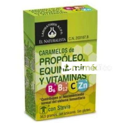 CARAMELOS PROPOLIS+ECHINACEA EXPOSITOR 20X36GR. EL NATURALISTA