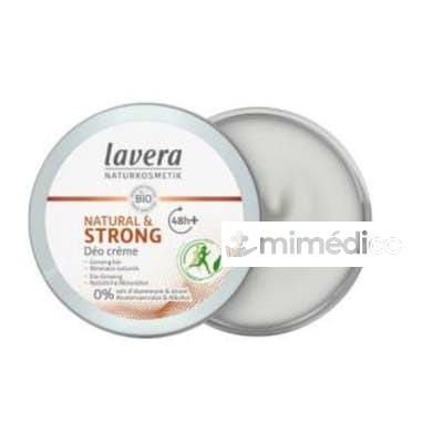 STRONG & NATURAL DESODORANTE 48H CREMA 50ML. LAVERA