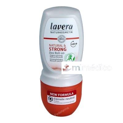 STRONG & NATURAL DESODORANTE 48H ROLL-ON 50ML. LAVERA