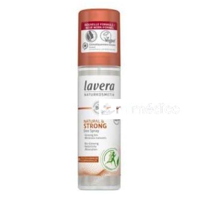 STRONG & NATURAL DESODORANTE 48H SPRAY 75ML. LAVERA
