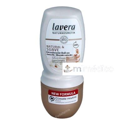 DESODORANTE ROLL-ON 48H SUAVE & NATURAL 50ML. LAVERA