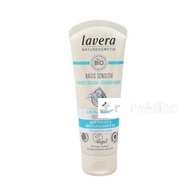 BASIS SENSITIV CREMA DE MANOS ALOE 75ML. BIO VEGAN LAVERA
