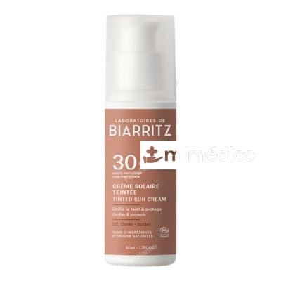 CREMA FACIAL COLOR DORADO SPF30 50ML. ALGA MARIS - LAB. BIARRITZ