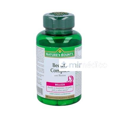 BEAUTY COMPLEX CON BIOTINA 60COMP. NATURE`S BOUNTY