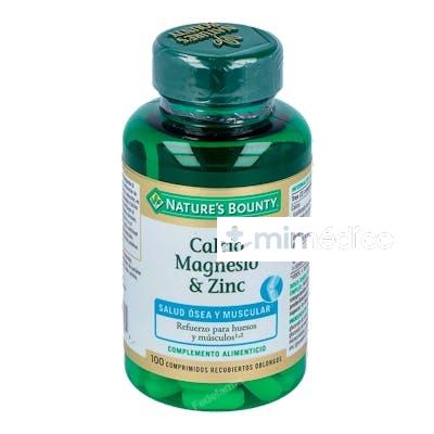 CALCIO MAGNESIO Y ZINC 100COMP. NATURE`S BOUNTY