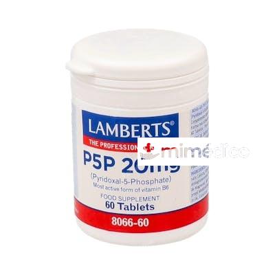 P5P 20MG. PIRIDOXAL-5-FOSFATO 60COMP. LAMBERTS