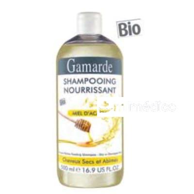 CHAMPU NUTRITIVO MIEL ACACIA (SECO) 500ML. BIO GAMARDE