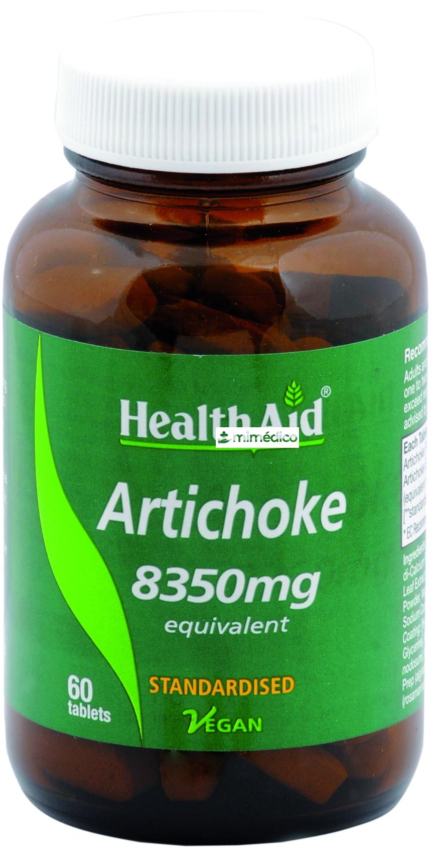 ALCACHOFERA (CYNARA SCOLYMUS) 8.350 MG 60 COMP HEALTHAID NUTRINAT