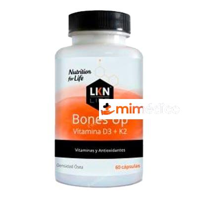 BONES UP VITAMINA D3+K2 50COMP. LKN