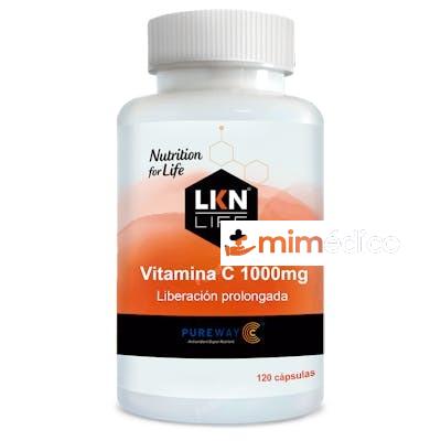 VITAMINA C 1000MG. 90CAP. LKN