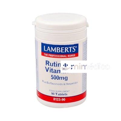 RUTIN + VIT. C + BIOFLAVONOIDES 90COMP. LAMBERTS