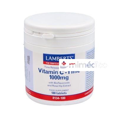 VIT.C 1000MG. TIME DE LIB. SOSTENIDA 180 COMP. LAMBERTS