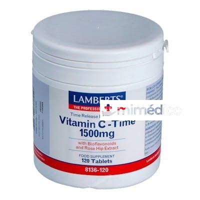 VIT.C 1500MG TIME LIBERACION SOSTENIDA 120COMP. LAMBERTS