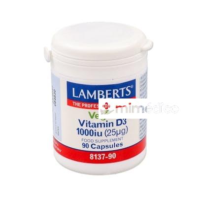 VITAMINA D3 1000UI 90CAP. VEGAN LAMBERTS