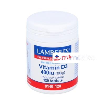 VITAMINA D3 400UI 120COMP. LAMBERTS