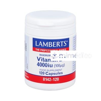 VITAMINA D3 4000UI 120CAP. LAMBERTS