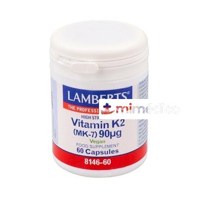 VITAMINA K2 90ΜG 60CAP. LAMBERTS