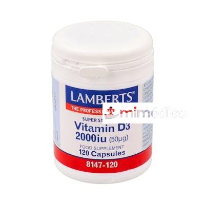 VITAMINA D3 2000UI 120CAP. LAMBERTS