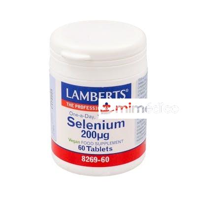 SELENIO 200 MCG. (COMO SELENO-L-METIONINA) 60COMP. LAMBERTS