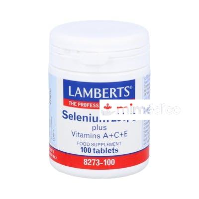 SELENIO + VITAMINAS A, C Y E 100COMP. LAMBERTS